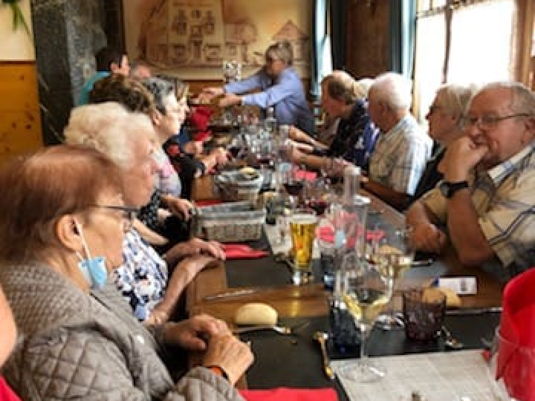 14 septembre : restaurant à la Cascade du Rouget
